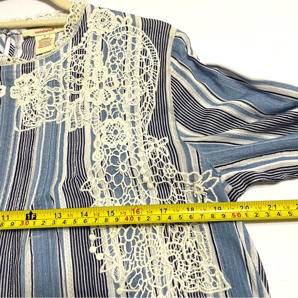 Sundance Women's Top Cotton Lace Cottagecore Feminine Cowgirl Size Large‎ - Picture 7 of 8